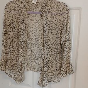 Leopard Print Women's Top
